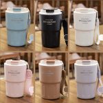 تراول ماگ شیار دار برند SiTARAYURI مدل آویز دار 360ml