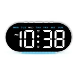 ساعت رومیزی دیجیتال چندکاره LED با نمایشگر دما و تقویم مدل GH-8035