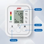 فشارسنج دیجیتال جیزیکی مدل سخنگو فارسی کد 1 RoHS - تصویر 2
